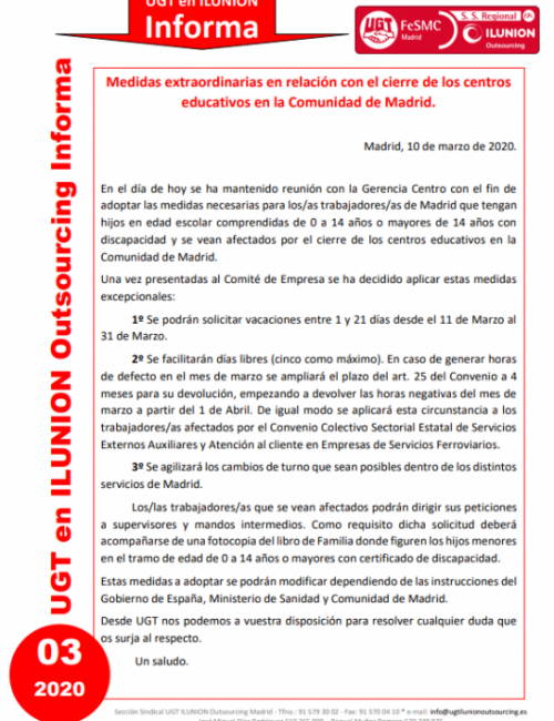 Comunicado 03 (Madrid)